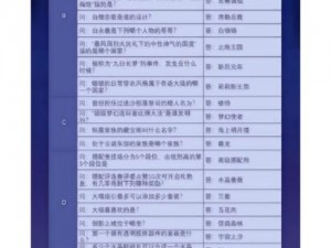 奇迹暖暖奇迹大陆知识问答终极答案宝典：全面解析2021年答案大全