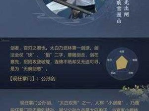 天涯明月刀手游太白攻略大全：砭石心法全面解析与太白实战指南