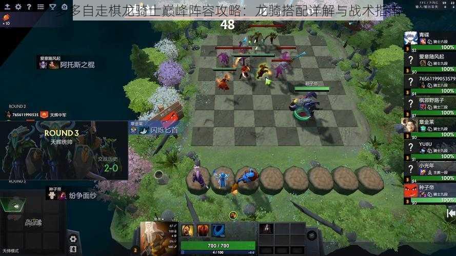 多多自走棋龙骑士巅峰阵容攻略：龙骑搭配详解与战术指南