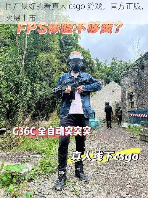 国产最好的看真人 csgo 游戏，官方正版，火爆上市