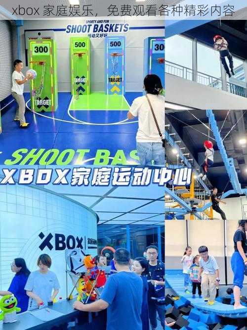 xbox 家庭娱乐，免费观看各种精彩内容