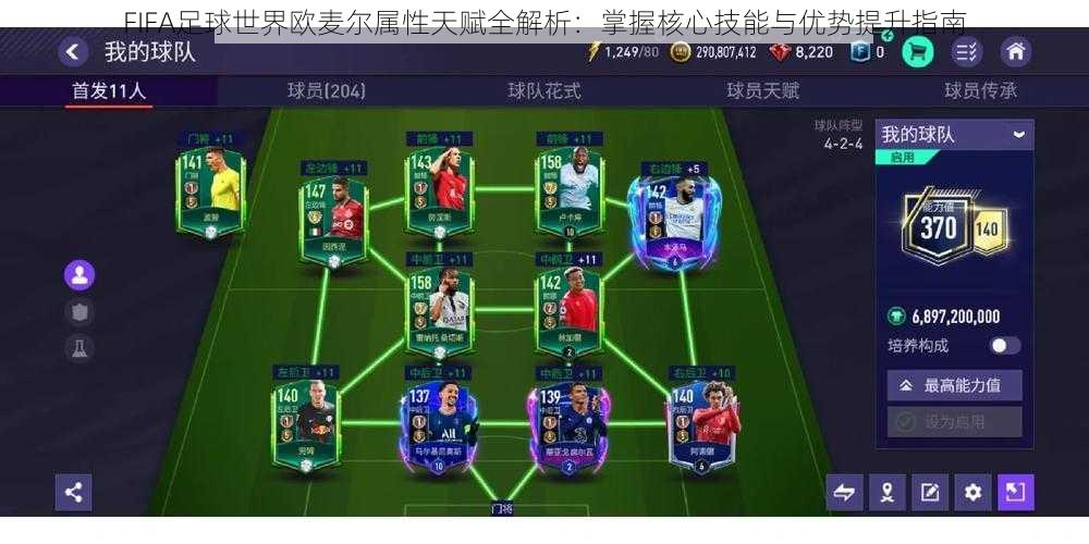 FIFA足球世界欧麦尔属性天赋全解析：掌握核心技能与优势提升指南