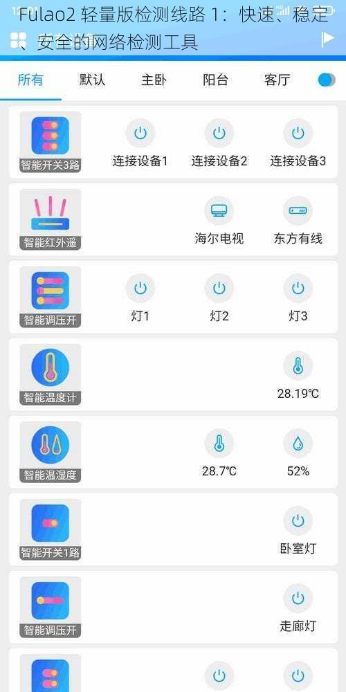 Fulao2 轻量版检测线路 1：快速、稳定、安全的网络检测工具